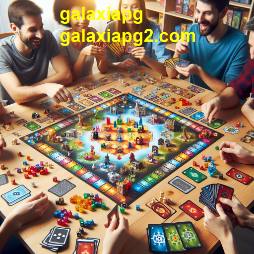 Descubra o Mundo dos Jogos de Tabuleiro no Galaxiapg